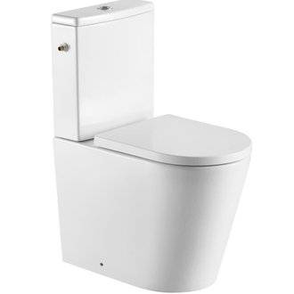 Swiss Aqua Technologies Brevis WC à poser sans bride + abattant softclose (SATBRE031RREXVP)