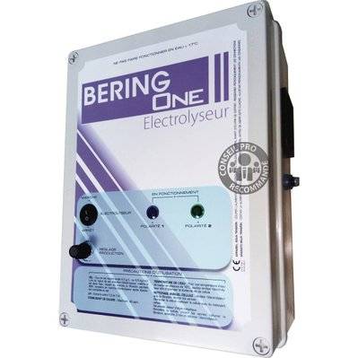Electrolyseur électromécanique au sel "Bering One" - 22.5 x 13 x 30 cm - 90 m3 - 105741 - 3701577610292