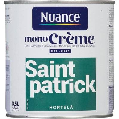 Peinture intérieure MonoCrème - Saint-Patrick - Mat - 0,5L - 3505391055228 - 3505391055228