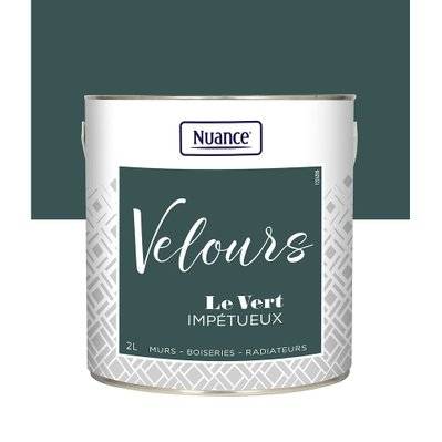 Peinture intérieure multi-supports Velours - Vert impetueux - 2L - 3505391084679 - 3505391084679