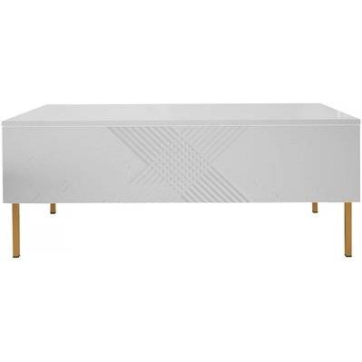 Table basse "Exito" - Blanc - 132621 - 3701577615167
