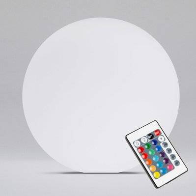 Boule LED rechargeable multicolore Ø50cm - 104384 - 3663095022332