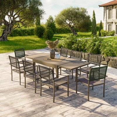 Sélection de 9 tables de jardin rectangulaires pour meubler au mieux votre  extérieur - Le Parisien