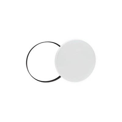 Aplique/plafón LED - 18 W - Ø 25 cm - blanco cálido - IP54 - sli031034ww_pw - 5904433102636