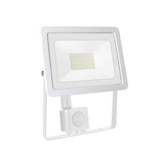 Projecteur LED SMD NOCTIS LUX avec détecteur de mouvement - 30 W - blanc chaud - IP44 - blanc