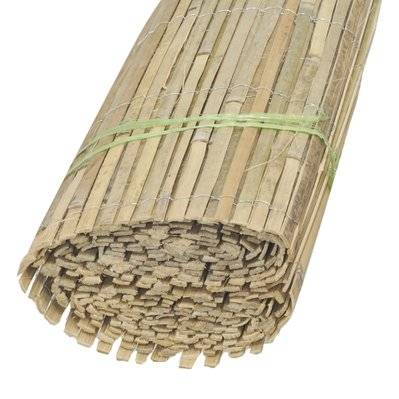 Canisse en lames de bambou 1,5x5m - 60638 - 3238920831146