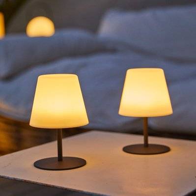 LAMPE DE TABLE PANAMA LED SANS FIL RECHARGEABLE -, Lumière & Objet -  Sceaux (92330)