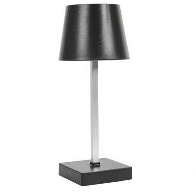 Lampe de table LED tactile noir - 60183 - 3664944438977