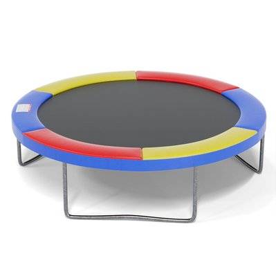 Coussin de protection des ressorts pour trampoline 8FT-244cm - Multicolore - COVPE-8FT-MULTI - 3701582100825