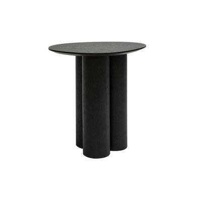 Table d'appoint design bois noir L44 cm HOLLEN - - 51624 - 3662275134421