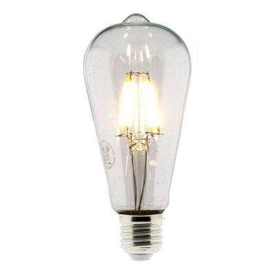 Ampoule Déco filament LED ST64 4W E27 470lm 2700K (blanc chaud) - 455051 - 3608894550518
