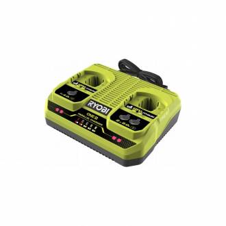 Chargeur rapide 2 ports pour charger 2 batteries 18V ONE+TM 2 A / 4 A  