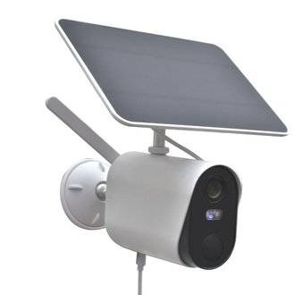 DAEWOO Caméra W502 Wifi 1080P et son panneau solaire SPW502