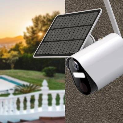 DAEWOO Panneau solaire SPW502 seul Compatible avec la caméra W502 - SPW502 - 3760285862140