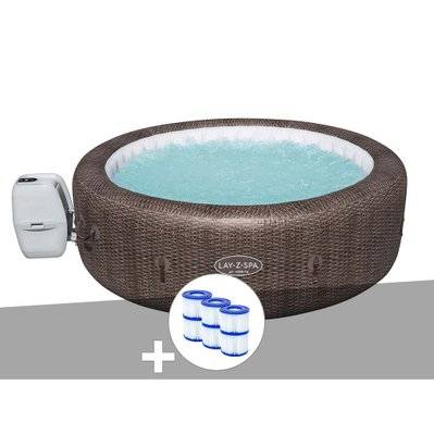 Spa gonflable, 4 à 6 places, LAY-Z HONOLULU BESTWAY, rond
