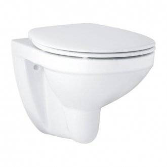 Pack WC suspendu Bau Ceramic avec abattant - blanc