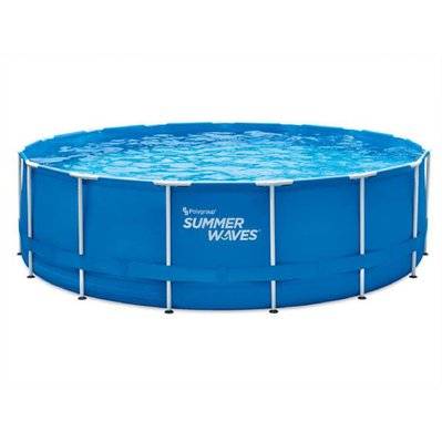 Piscine tubulaire Active Frame Pool ronde 4,57 x 1,22 m - Summer Waves - 39139 - 4895215109077