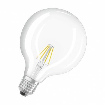 Ampoule LED globe à filament - E27 - 7 W - blanc chaud - 4052899972377 - 4052899972377