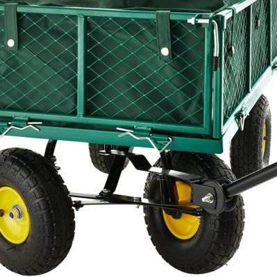 Tectake  Chariot de jardin 350 kg - 400973 - 4260182878064