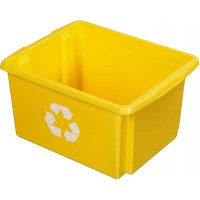 Boite de recyclage Nesta Box  32 Litres jaune - 55155 - 8711112390669