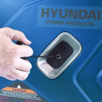 HYUNDAI – Groupe électrogène essence Inverter 3300 W - démarrage manuel avec lanceur – HG3300I-A - HG3300I-A - 3661602015051