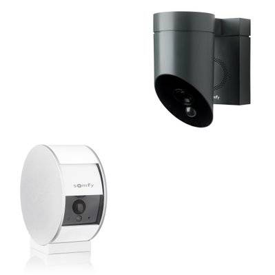 1 caméra intérieure Somfy Indoor Camera et 1 extérieure Somfy Outdoor Camera grise - Somfy Protect - 1875253 - 3660849588960