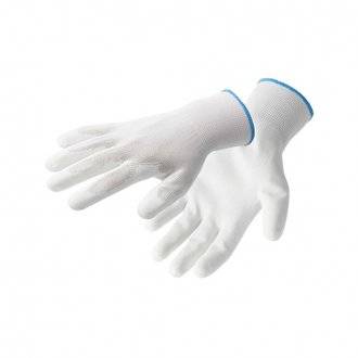 Gants de protection - revêtement polyuréthane - taille 11 - blanc