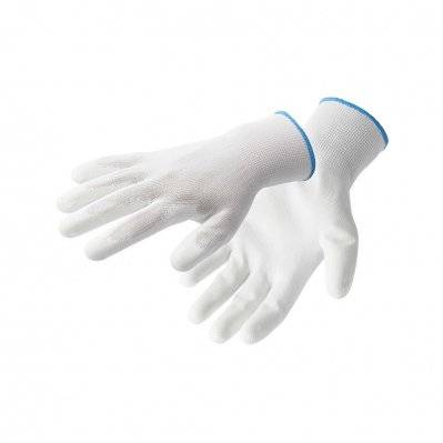 Gants de protection HÖGERT - revêtement polyuréthane - taille 10 - blanc - ht5k225-10 - 5902801273070