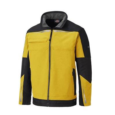 Softshell DICKIES PRO - jaune/noir - Taille S - DP1001YBS - 5053823179106