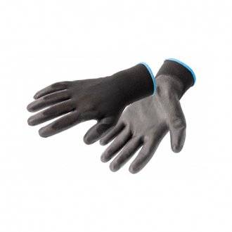 Gants de protection HÖGERT - revêtement polyuréthane - taille 11 - noir