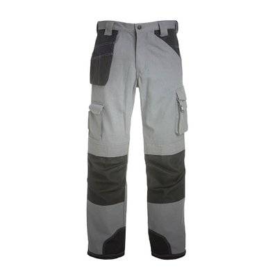 Pantalon multi-poches TRADEMARK - 300 g/m² - gris/noir - taille 46 - C172-079-3630 - 602173587540