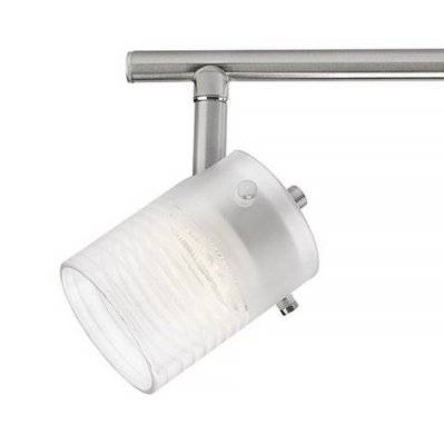 Spot LED Toile - 4 x 3 W - 102,4 cm - blanc chaud - métal & blanc - 003306.01 - 8718291489207