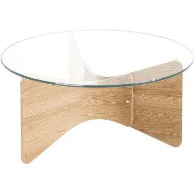 Table basse en bois et verre Madera - 59186 - 0028295396288