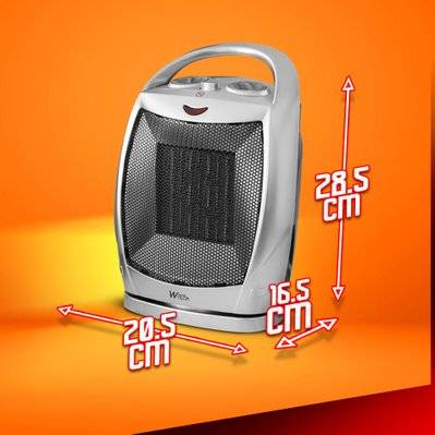 Radiateur céramique oscillant 1500W - Warm Tech - WTRCOP1501 - 5411074223724