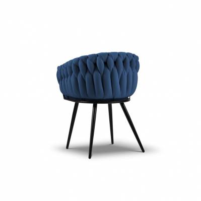 Set de 2 fauteuils Simi - bleu foncé - cal_chset2_83_f1_simi4 - 5903614588658