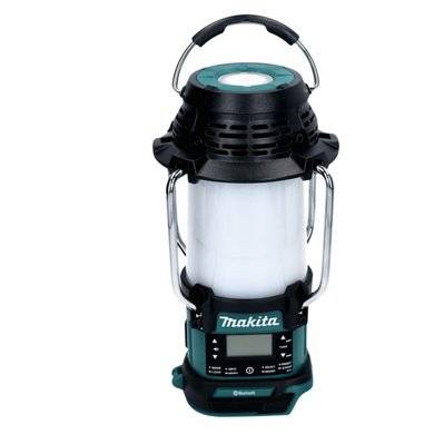 Makita DMR056 Radio sans fil 18V FM DAB+ avec lanterne 360° et lampe de poche IP65 Solo - sans batterie, sans chargeur - 41169 - 0088381763509