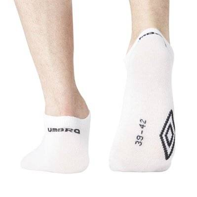 Pack De 9 paires de chaussettes Sneackers - UMBRO - pointure 39/42 - blanc  - Brico Privé