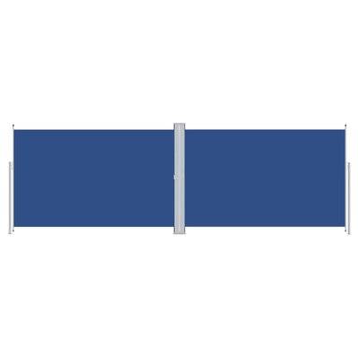 vidaXL Auvent latéral rétractable Bleu 200x600 cm - 318010 - 8720286770733