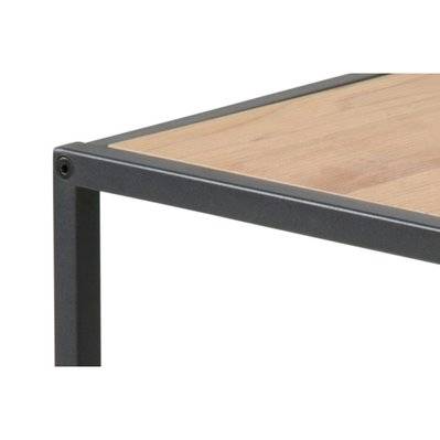 Tables gigognes style industriel en bois FACTORY 50 x 50 x 45 cm - 229698 - 3760285051360