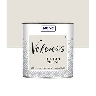 Peinture Velours - Lin delicat - Multi-support - 0,5L - 3505391091431 - 3505391091431
