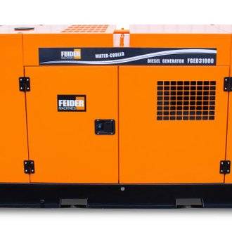 FEIDER – Groupe électrogène diesel 31000 W - démarrage électrique avec clé - Technologie AVR – FGED31000