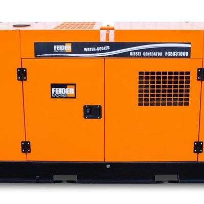 FEIDER – Groupe électrogène diesel 31000 W - démarrage électrique avec clé - Technologie AVR – FGED31000 - FGED31000 - 3661602049308
