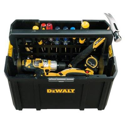 Caisse à outils T-STAK DEWALT - 440 x 331.7 x 275 mm - Brico Privé