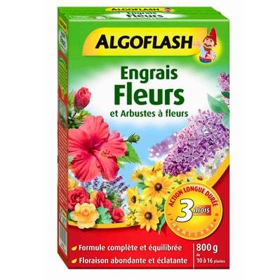 Engrais fleurs/arbustes action prolongée Algoflash - 9352 - 3167770205466