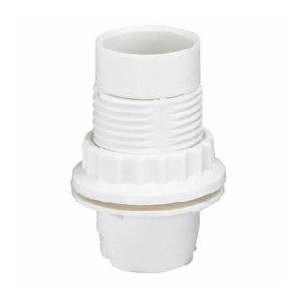 Douille pour ampoule E14 LEGRAND - polyamide blanc