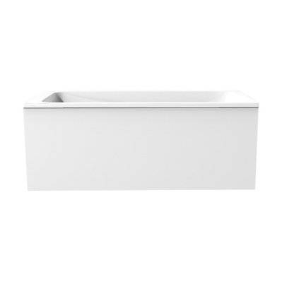 JACOB DELAFON Tablier frontal blanc pour baignoire rectangulaire 180 x 60 cm installation niche - E6D205-00 - 3440894353641