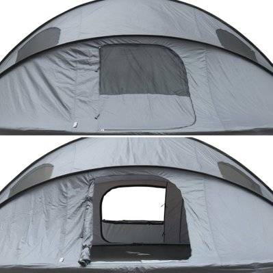 Trampoline 430cm filet intérieur avec pack d'accessoires + tente de camping avec sac de transport - 3760388447855 - 3760388447855