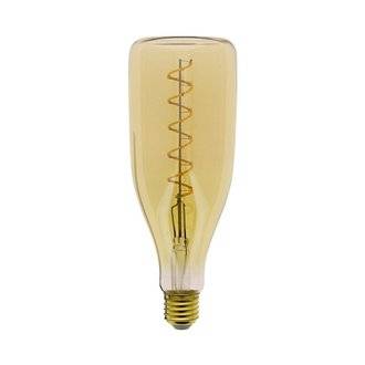 Ampoule LED Bouteille - E27 - 4 W - blanc chaud - verre ambré