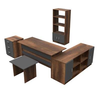 Ensemble de meubles bureau NOTTO  140 x 60 x 74 cm - 231290 - 3760402905002